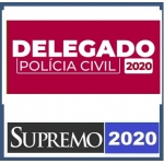 Delegado Civil (SUPREMO 2020) Policia Civil - ANUAL COMPLETO